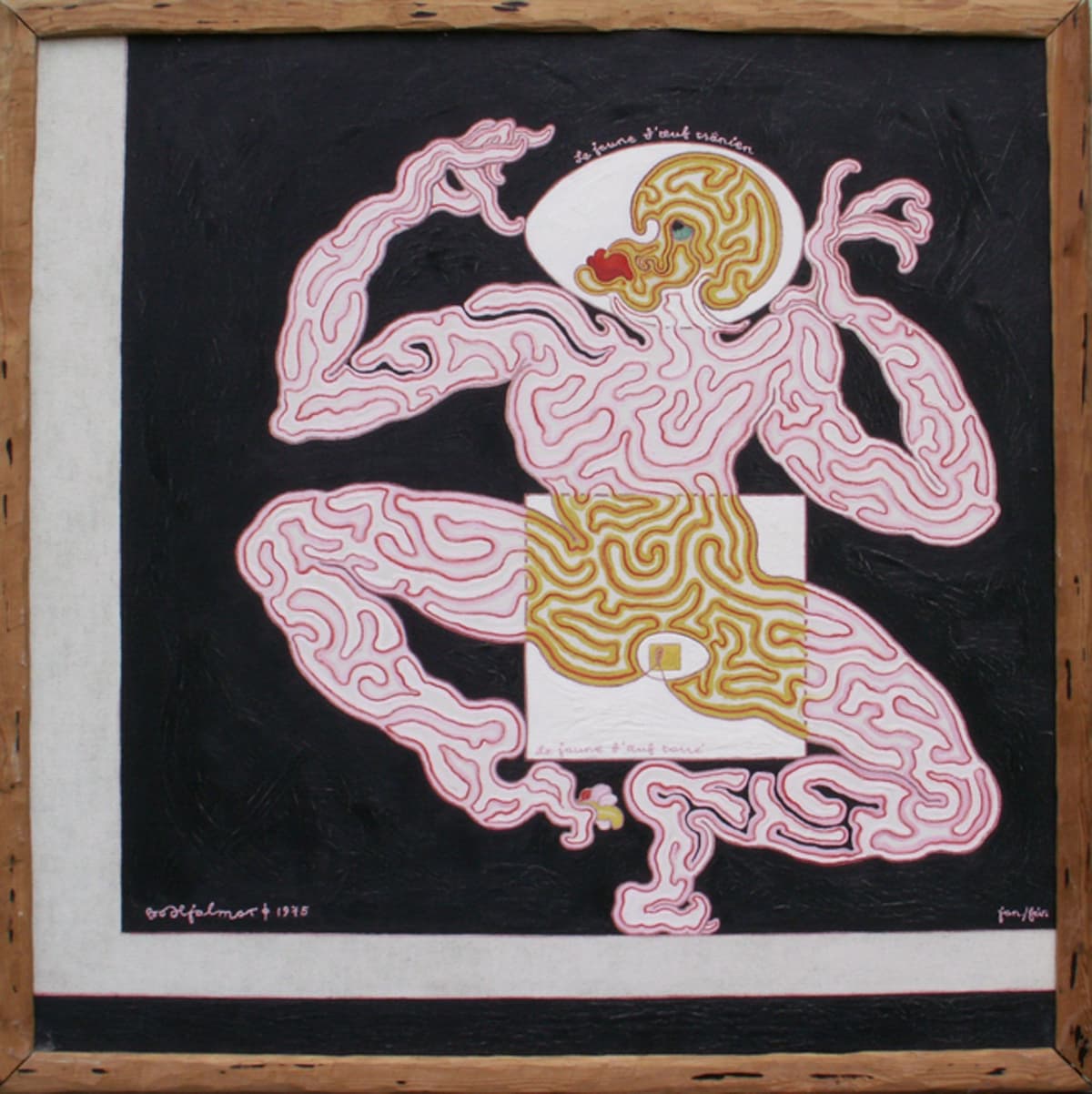 Le jaune d´oeuf crânien et le jaune d´oeuf carré