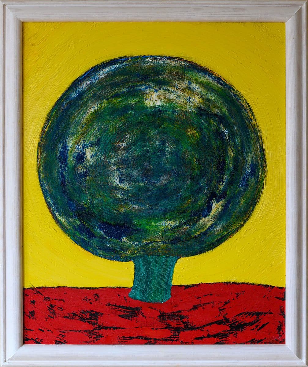 Ett träd som skymmer solen