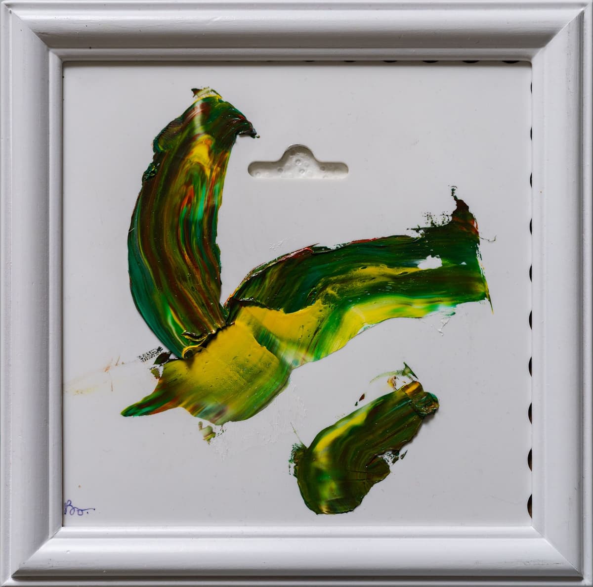 Fågel i snölandskap